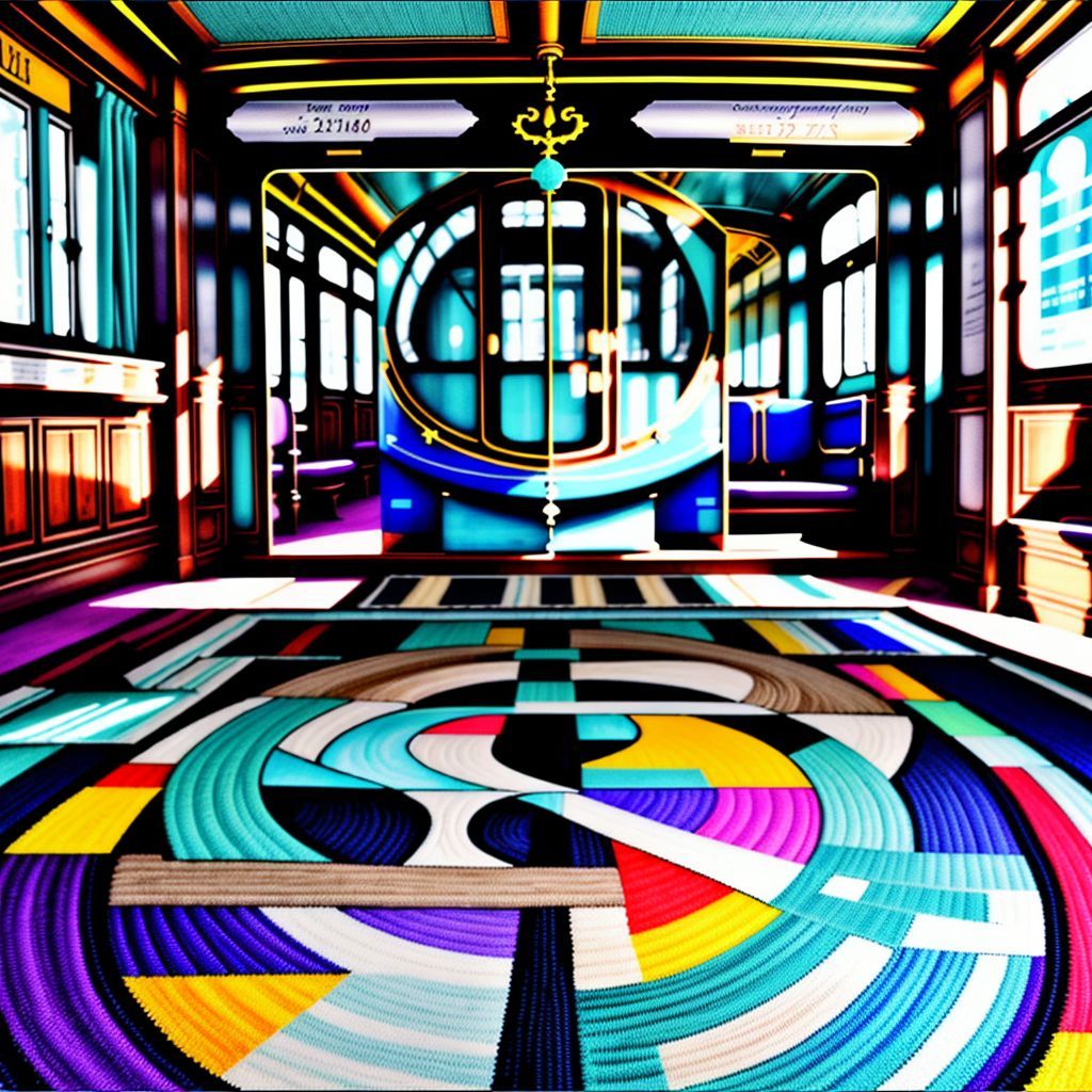 Gros plan sur un tapis turquoise richement texturé en train d'être présenté dans notre boutique lyonnaise, mettant en valeur ses couleurs vives et son tissage soigné. L'ambiance chaleureuse et moderne invite à la découverte d'une pièce élégante et durable.